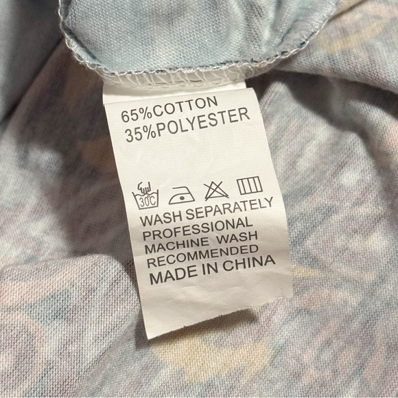 🛑CLEARANCE😮elescat | Boho Summer T-Shirt Dress w/Pockets | Large | EUC - Picture 3 of 3